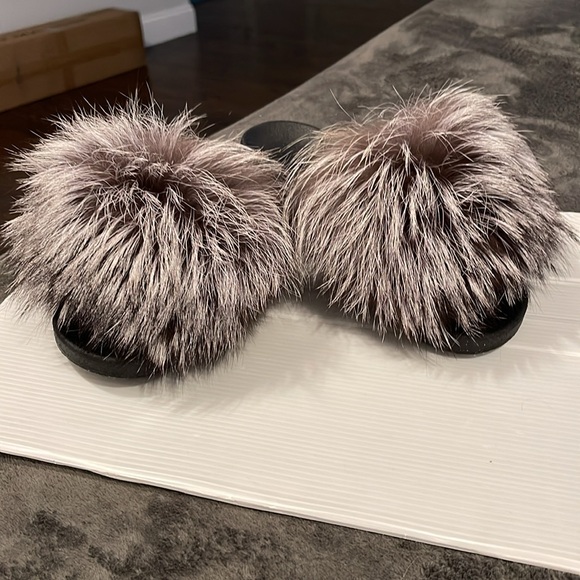 Foxs flip flops only wore a few times women size 7 so fabulous and fun - Picture 9 of 9